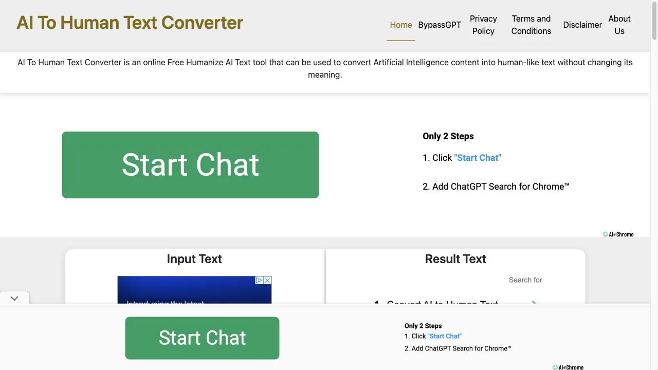 AI to Human Text Converter