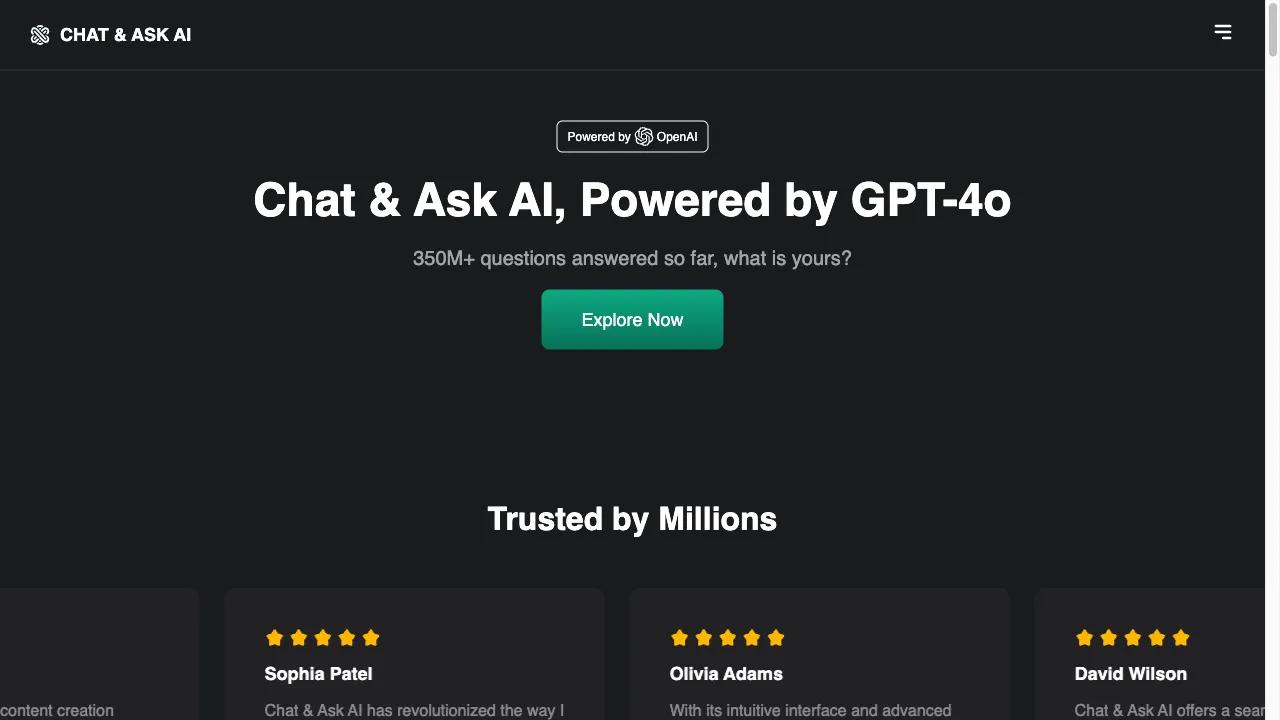 Chat & Ask AI Web