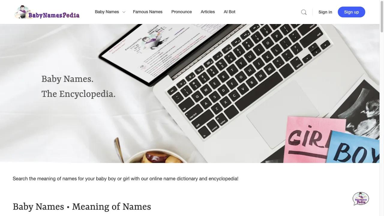 BabyNamesPedia.com