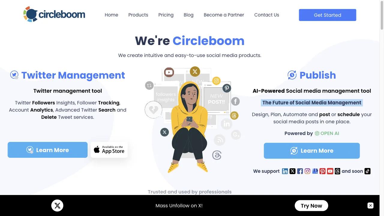 Screenshot of Circleboom