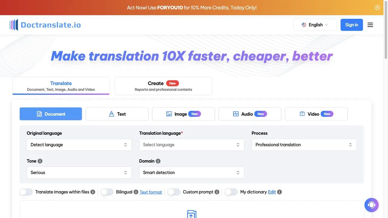 Doctranslate.io