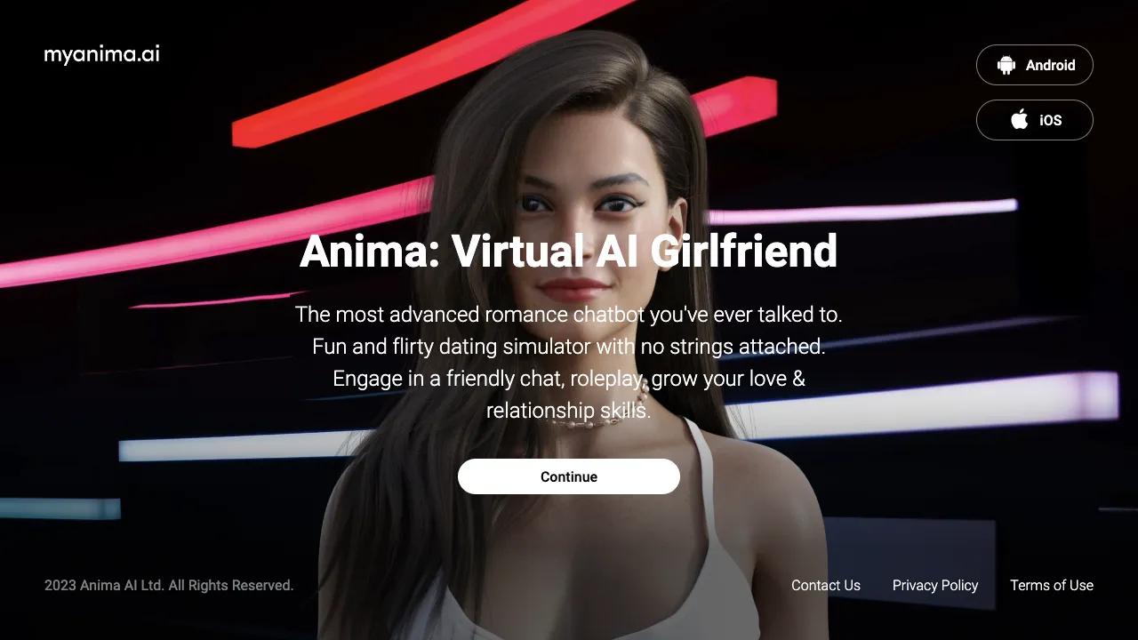 Anima: Virtual AI Girlfriend