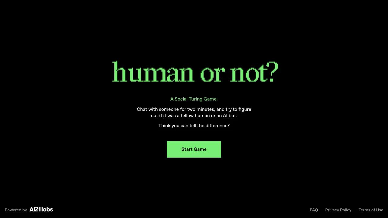 HumanOrNot.ai