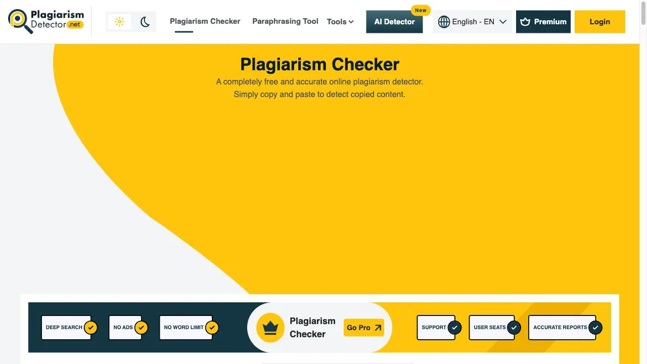 PlagiarismDetector.net