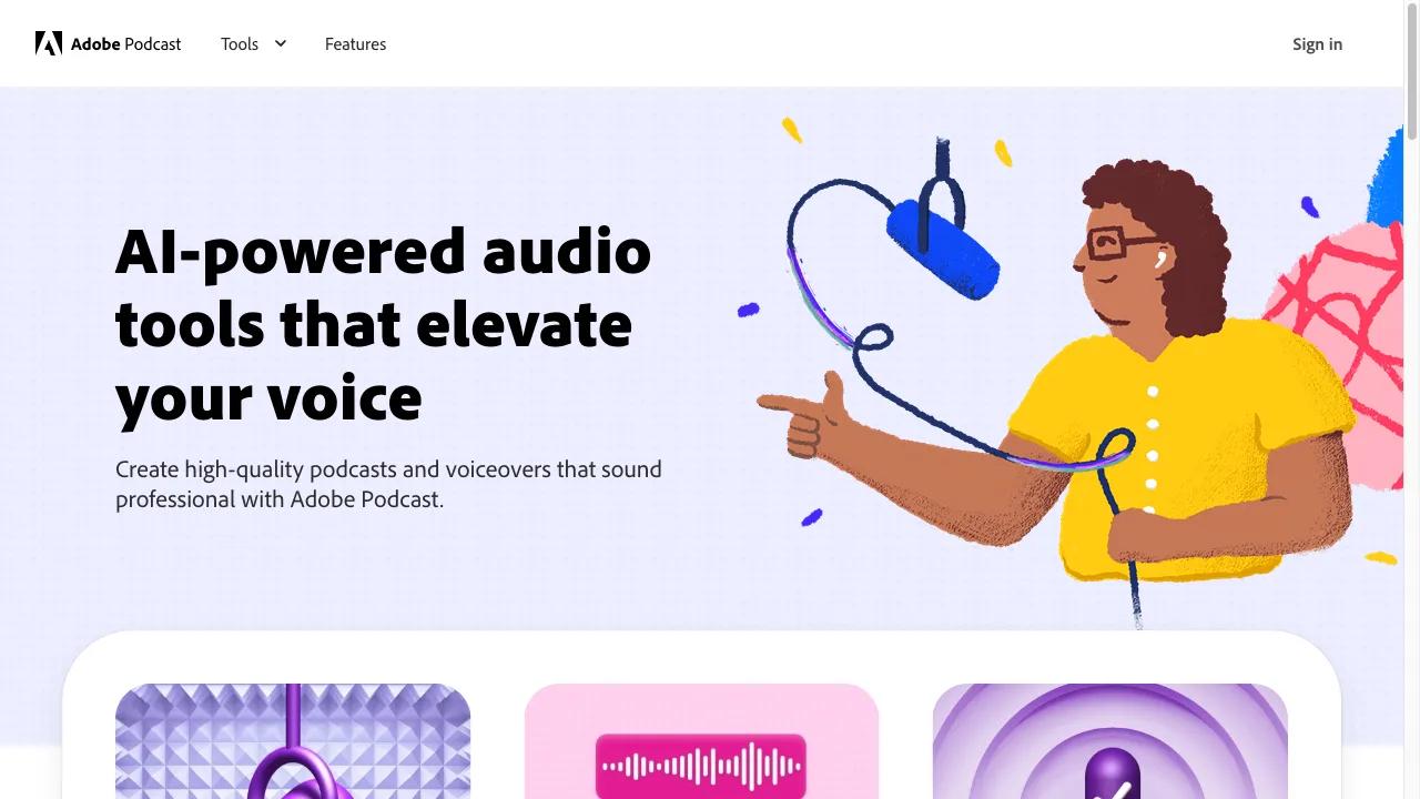 Adobe Podcast