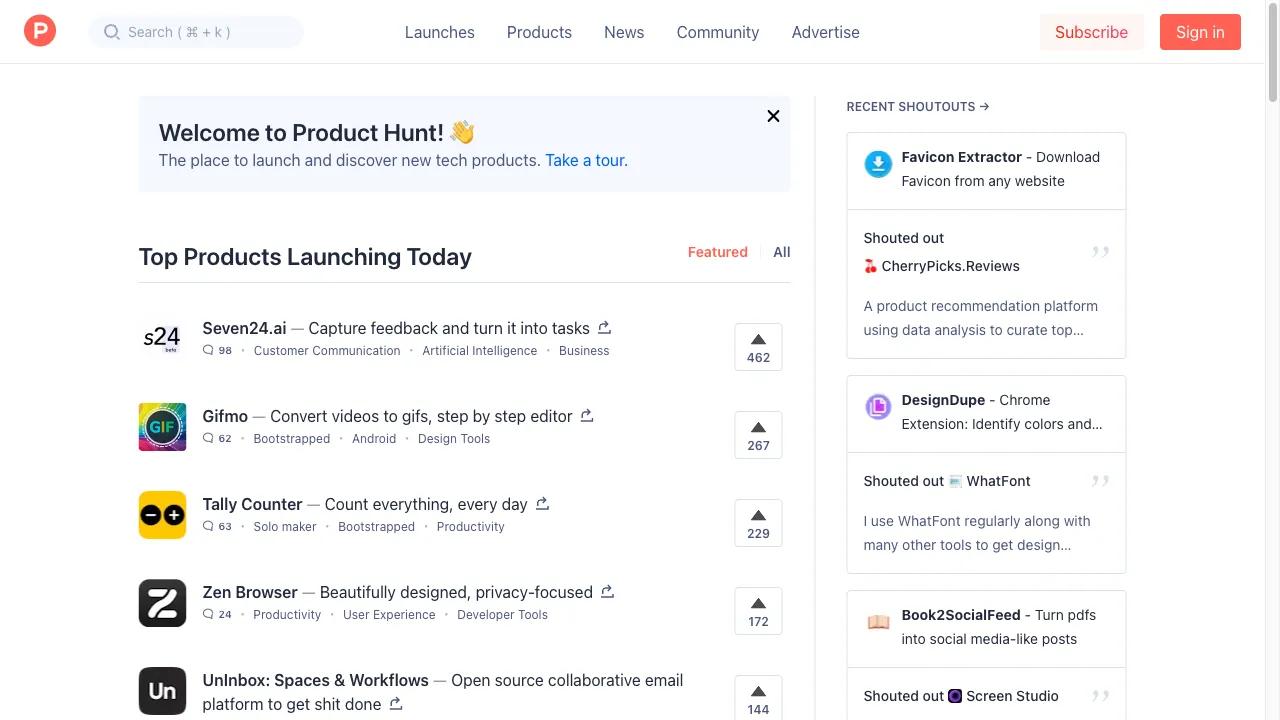 Product Hunt