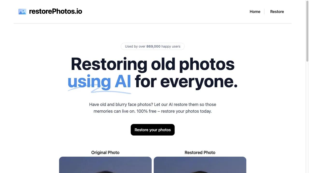 RestorePhotos.io