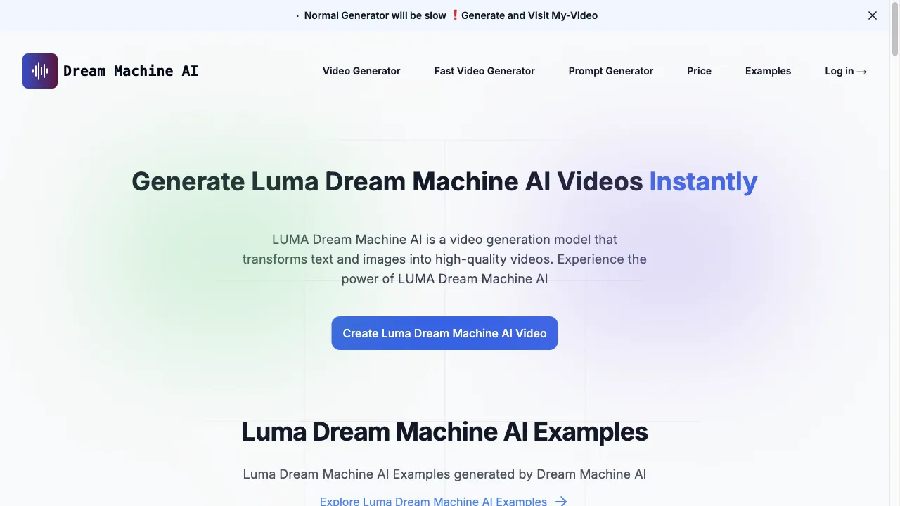 Dream Machine AI
