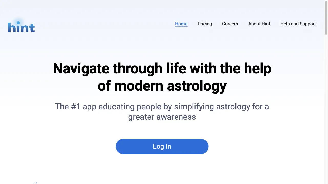 Aplicación de Astrología Hint