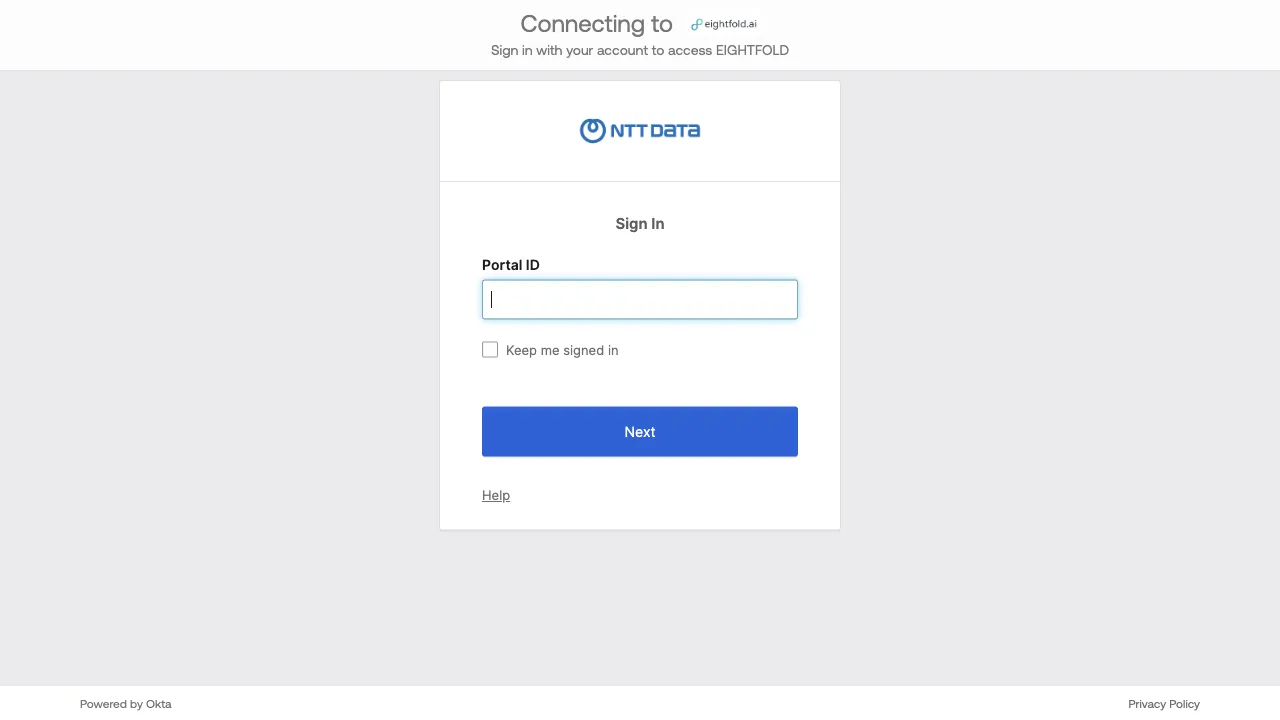 NTT DATA Eightfold Talent Intelligence Platform
