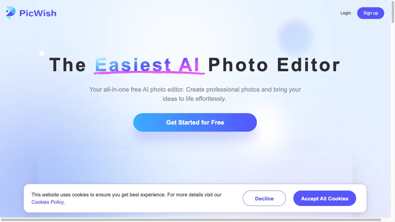 PicWish AI Photo Editor