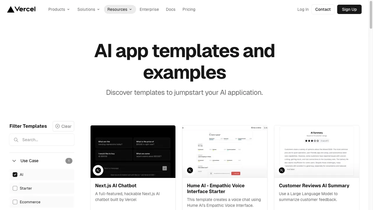 Vercel AI Platform